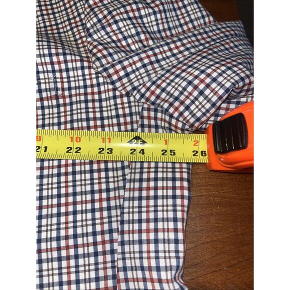 Vintage Plaid Red White Blue Sport Jacket Blazer - Picture 5 of 8